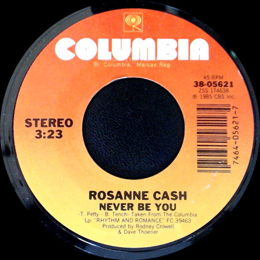 Rosanne Cash - Closing Time / Never Be You side B