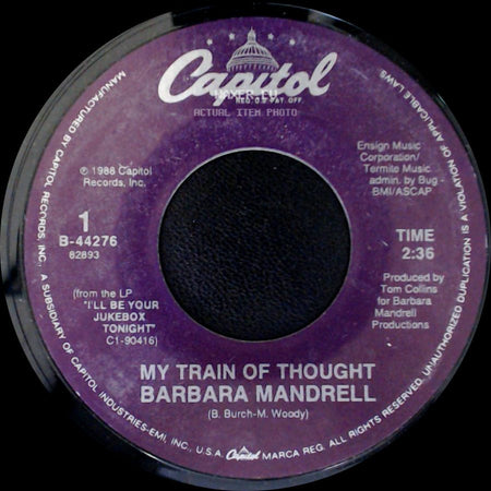 Barbara Mandrell - My Train Of Thought / Blanket Of Love side A