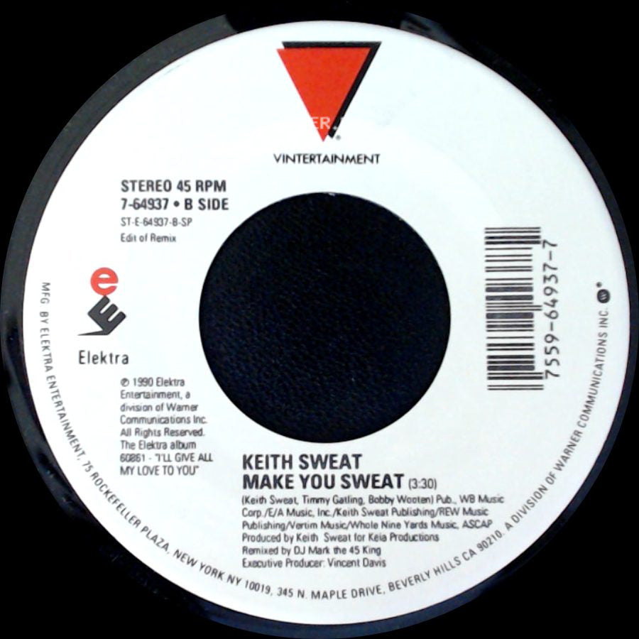 Keith Sweat - Merry Go Round / Make You Sweat side B