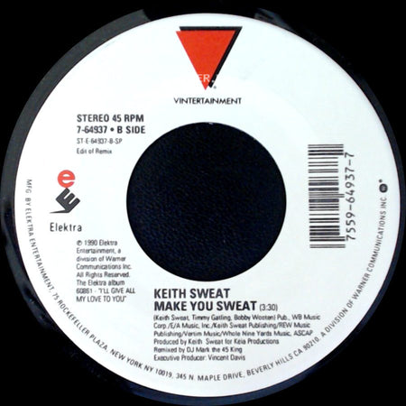 Keith Sweat - Merry Go Round / Make You Sweat side B