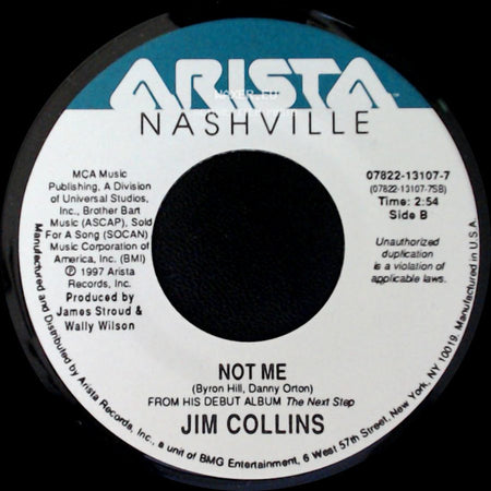Jim Collins - The Next Step / Not Me side B