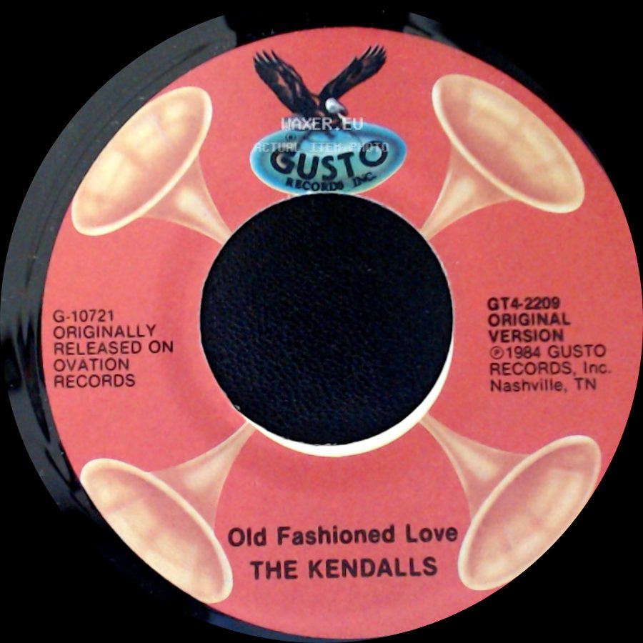 The Kendalls - Never My Love / Old Fashioned Love side B