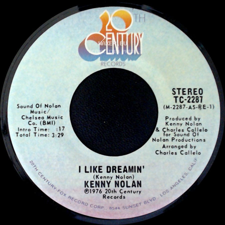 Kenny Nolan - I Like Dreamin' / Time Ain't Time Enough side A