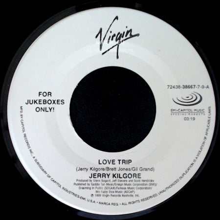 Jerry Kilgore - The Real Thing / Love Trip side B