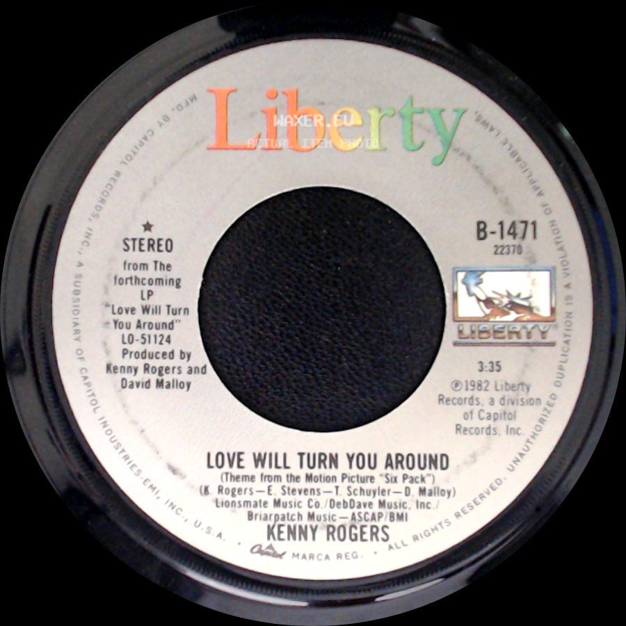Kenny Rogers - I Want A Son / Love Will Turn You Around side B