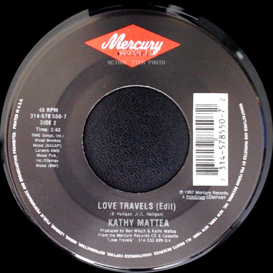 Kathy Mattea - I'm On Your Side / Love Travels (Edit) side B