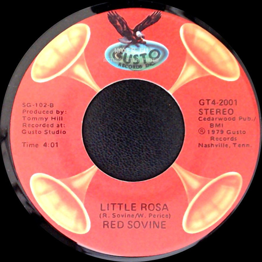 Red Sovine - Little Rosa / Giddy-Up-Go side A