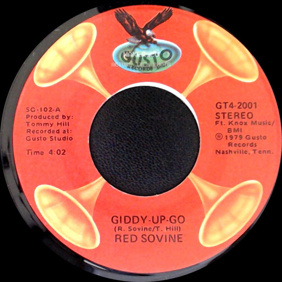 Red Sovine - Little Rosa / Giddy-Up-Go side B
