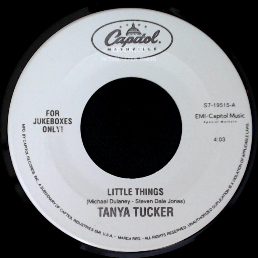 Tanya Tucker - Little Things / You Don't Do It side A