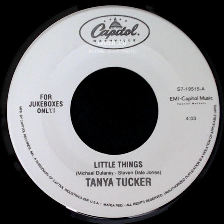 Tanya Tucker - Little Things / You Don't Do It side A