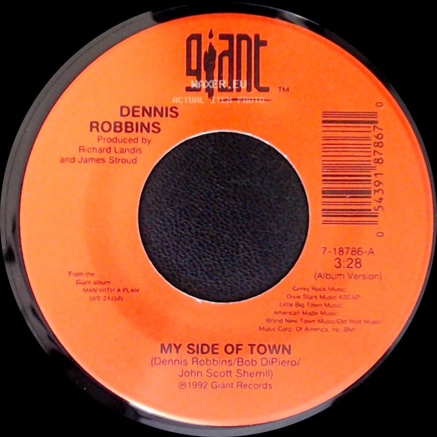 Dennis Robbins - Hi O Silver / My Side Of Town side B