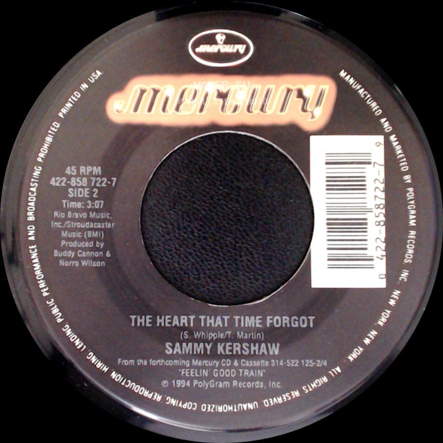 Sammy Kershaw - National Working Woman's Holiday / The Heart That Time Forgot side B