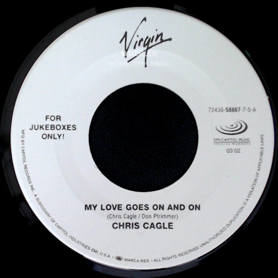Chris Cagle - Play It Loud / My Love Goes On And On side B