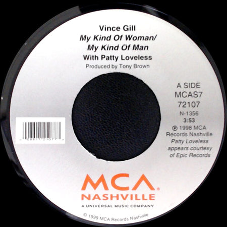 Vince Gill - My Kind Of Woman/ My Kind Of Man / All Those Years side A