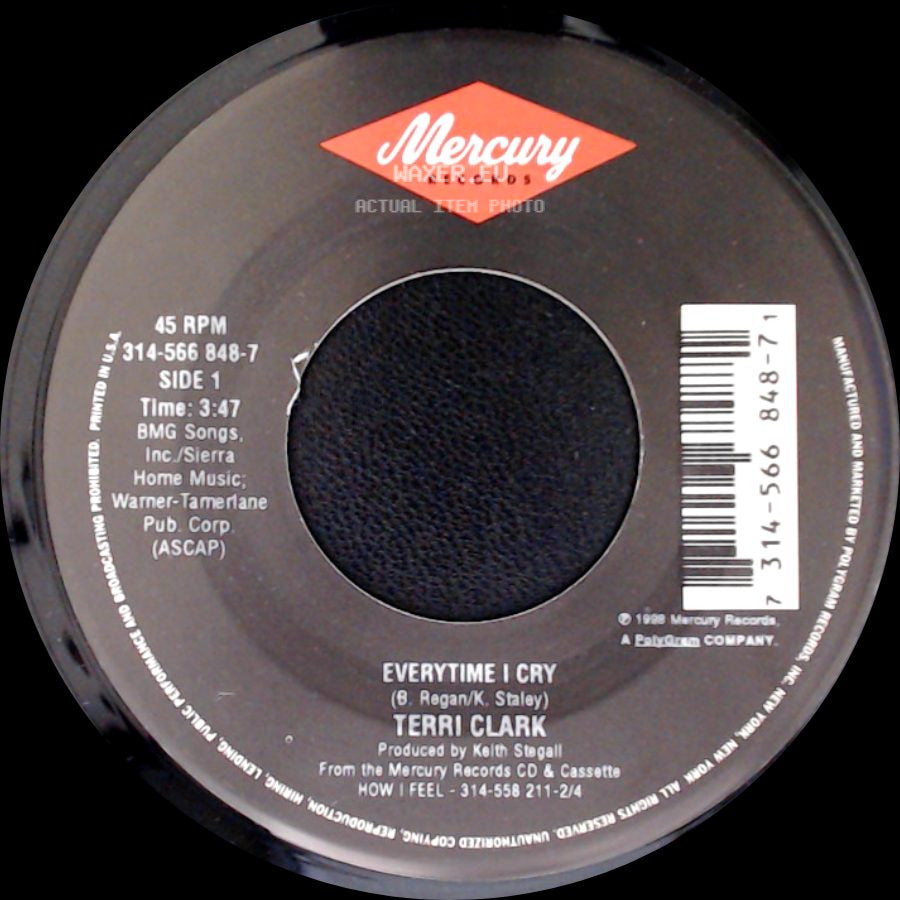 Terri Clark - Everytime I Cry / Till I Get There side A