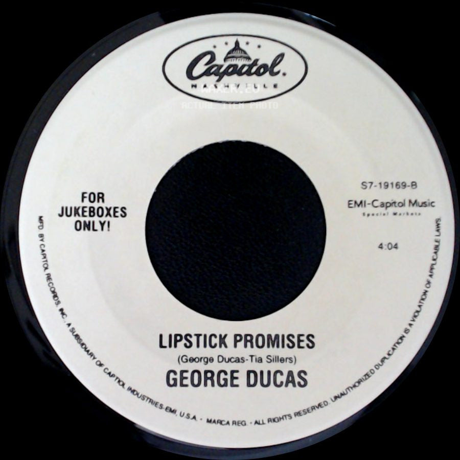 George Ducas - Lipstick Promises / Every Time She Passes By side A