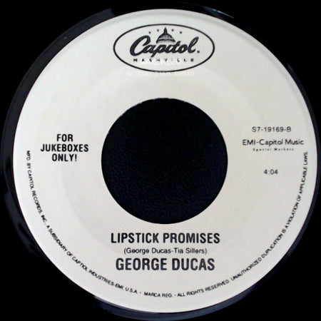 George Ducas - Lipstick Promises / Every Time She Passes By side A