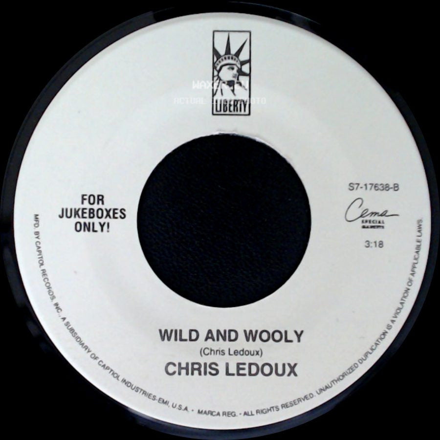 Chris Ledoux - Every Time I Roll The Dice / Wild And Wooly side B