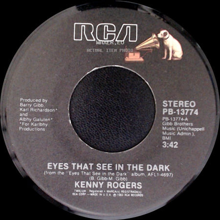 Kenny Rogers - Eyes That See In The Dark / Hold Me side A