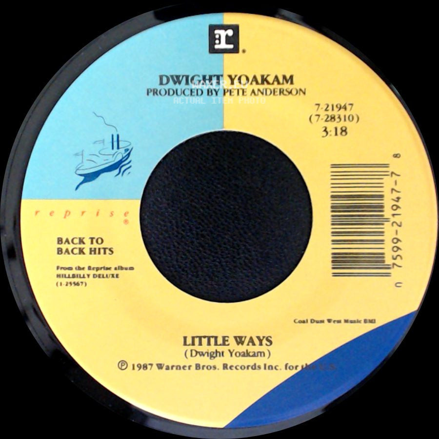 Dwight Yoakam - Little Sister / Little Ways side B