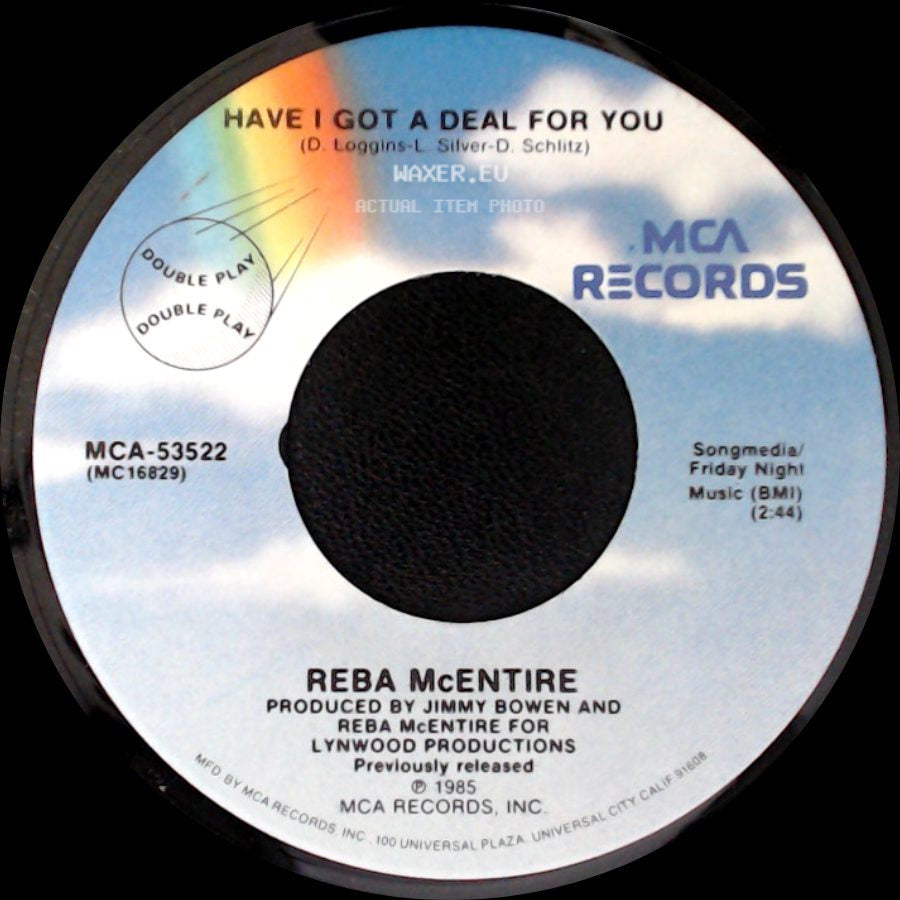 Reba Mcentire - Little Rock / Have I Got A Deal For You side B