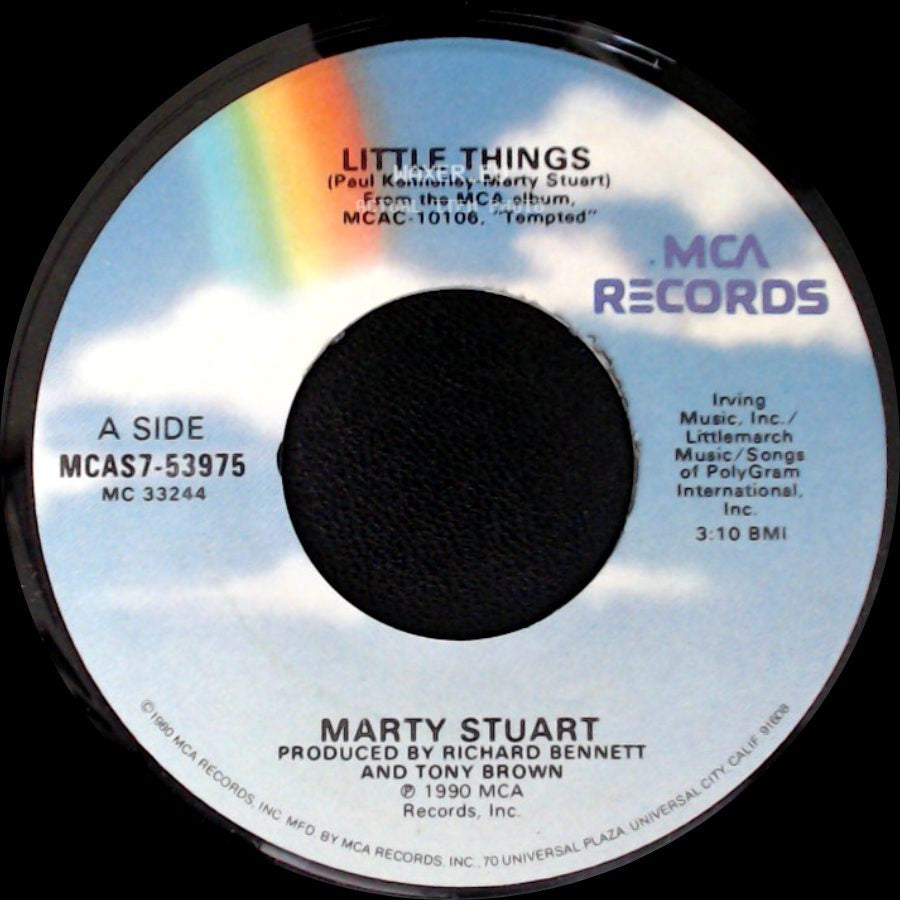 Marty Stuart - Little Things / Paint The Town Tonight side A