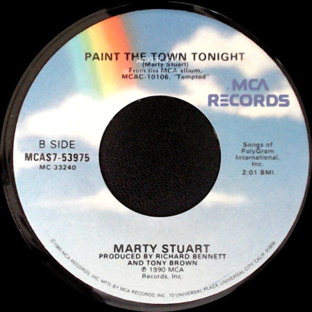 Marty Stuart - Little Things / Paint The Town Tonight side B