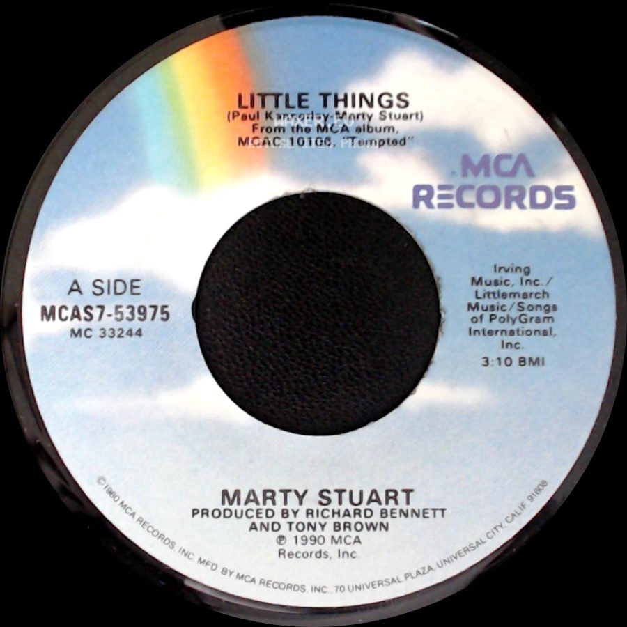 Marty Stuart - Little Things / Paint The Town Tonight side A