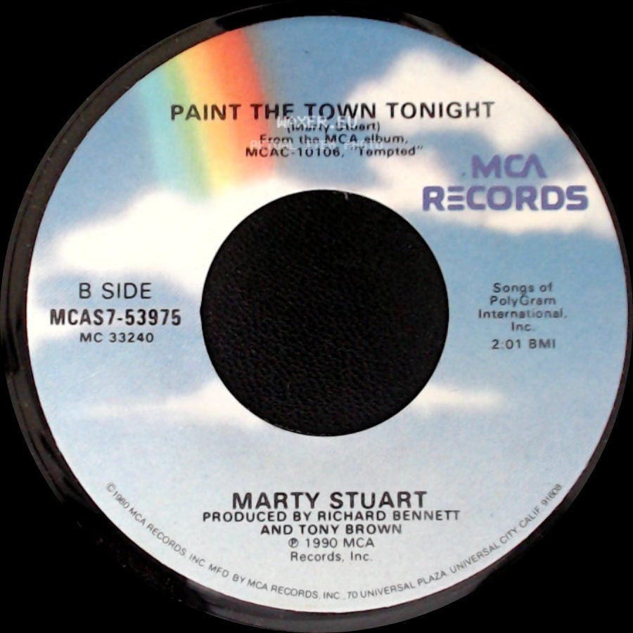 Marty Stuart - Little Things / Paint The Town Tonight side B