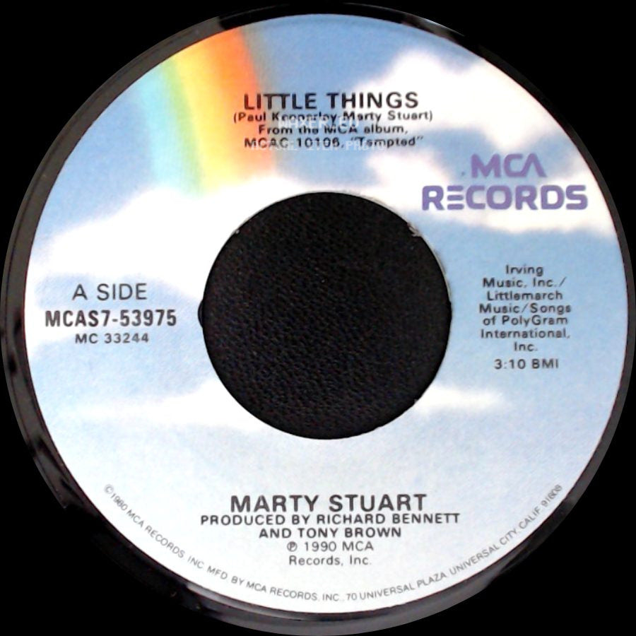 Marty Stuart - Little Things / Paint The Town Tonight side A