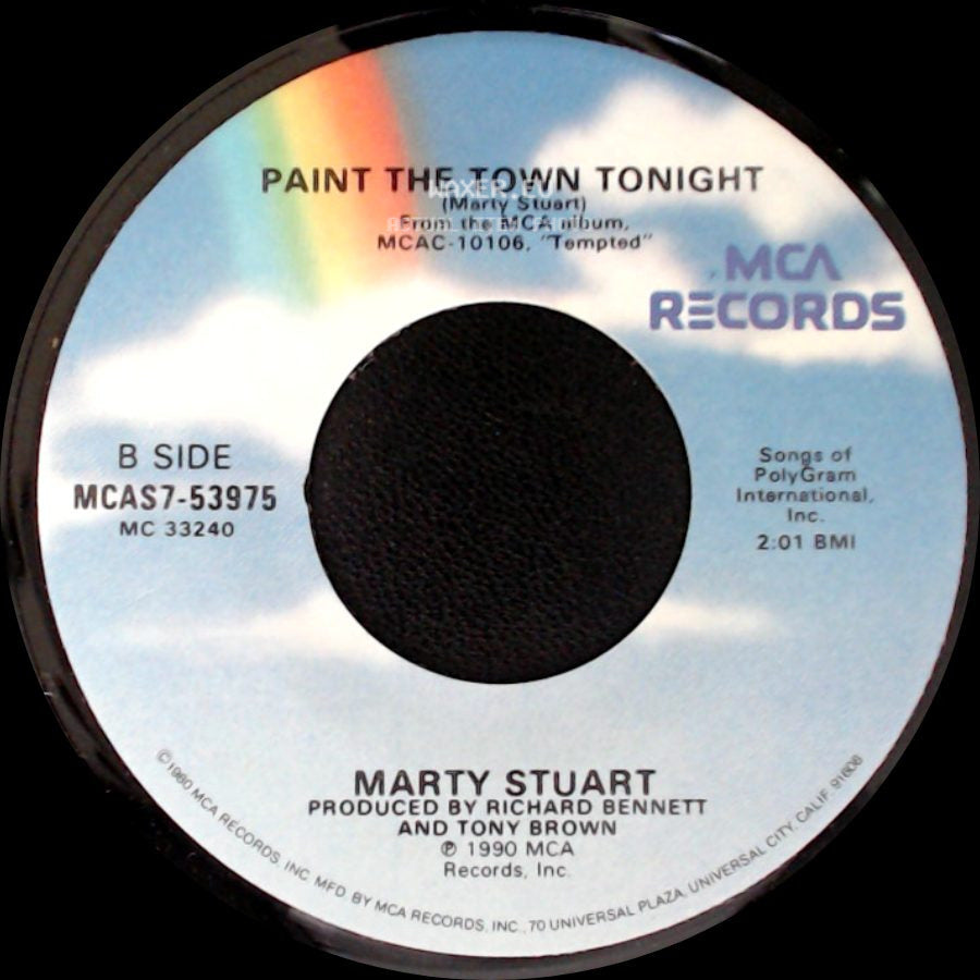 Marty Stuart - Little Things / Paint The Town Tonight side B