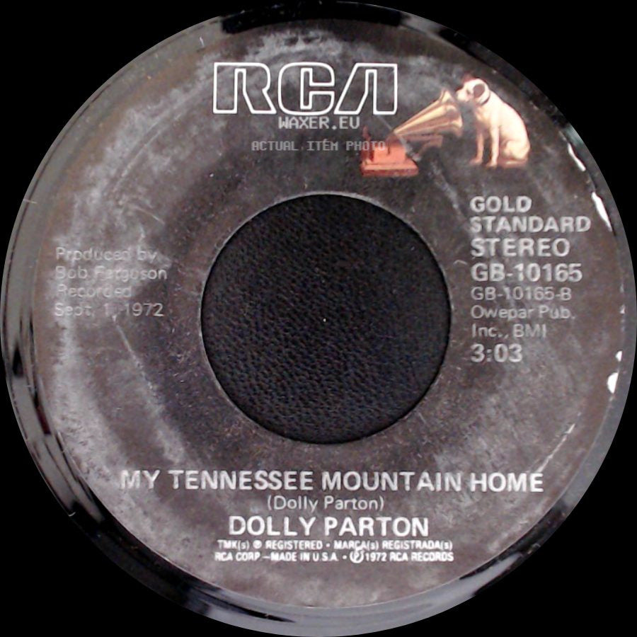 Dolly Parton - My Tennessee Mountain Home / Jolene side A