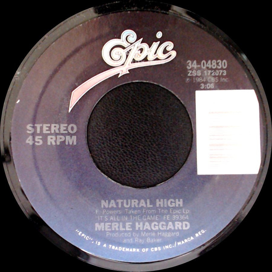 Merle Haggard - Natural High / I Never Go Home Anymore side A