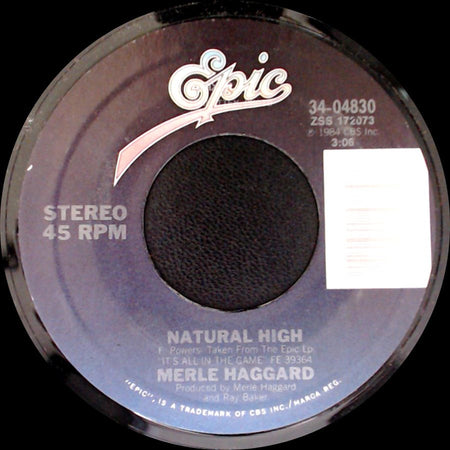 Merle Haggard - Natural High / I Never Go Home Anymore side A