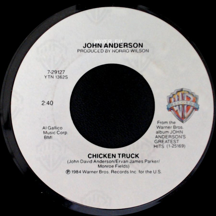 John Anderson - Eye Of A Hurricane / Chicken Truck side B