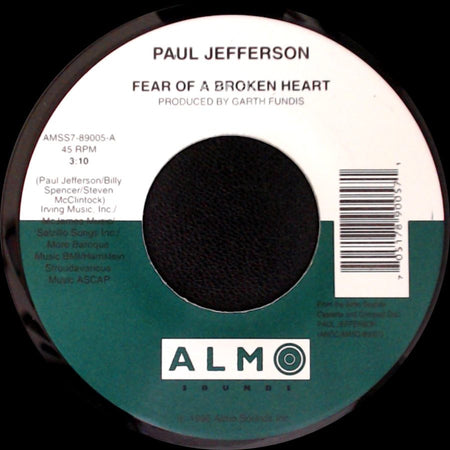 Paul Jefferson - Fear Of A Broken Heart / Missouri side A