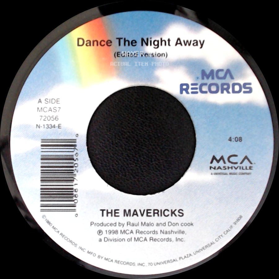The Mavericks - Dance The Night Away (Edited Version) / Save A Prayer side A
