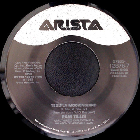 Pam Tillis - Deep Down / Tequila Mockingbird side B