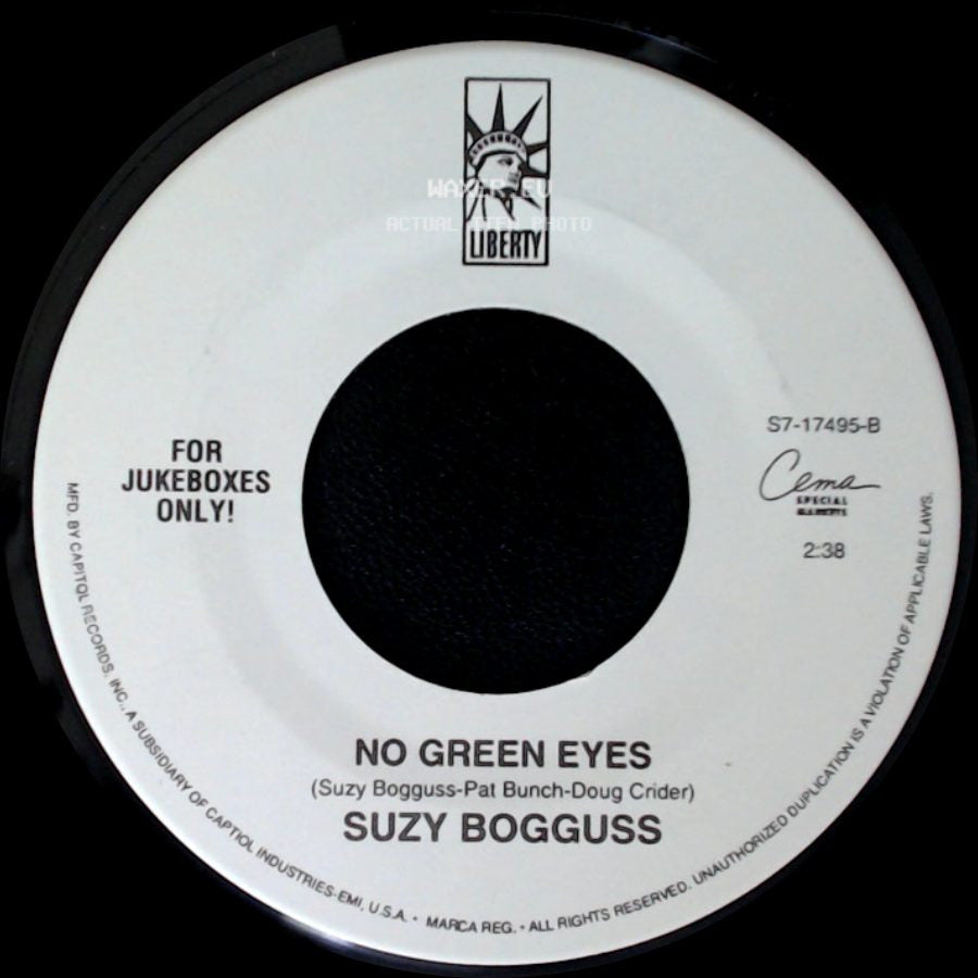 Suzy Bogguss - Just Like The Weather / No Green Eyes side B