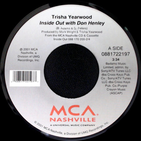 Trisha Yearwood - Inside Out With Don Henley / Love Let Go side A
