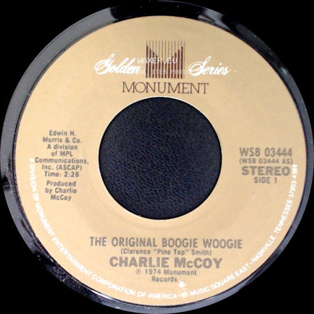 Charlie Mccoy - The Original Boogie Woogie / Keep On Harpin' side A