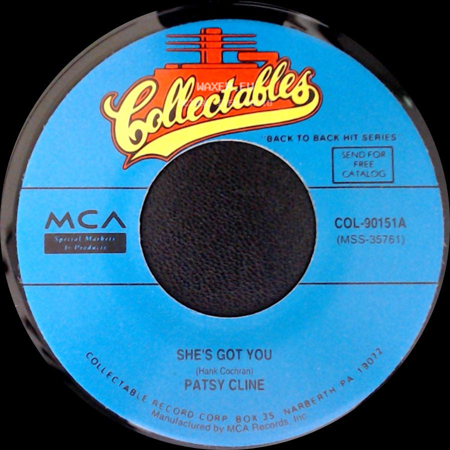 Patsy Cline - She's Got You / Leavin' On Your Mind side A