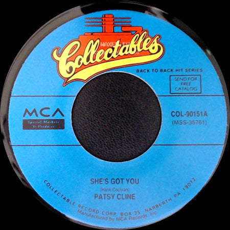 Patsy Cline - She's Got You / Leavin' On Your Mind side A