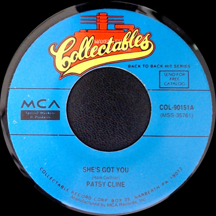 Patsy Cline - She's Got You / Leavin' On Your Mind side A