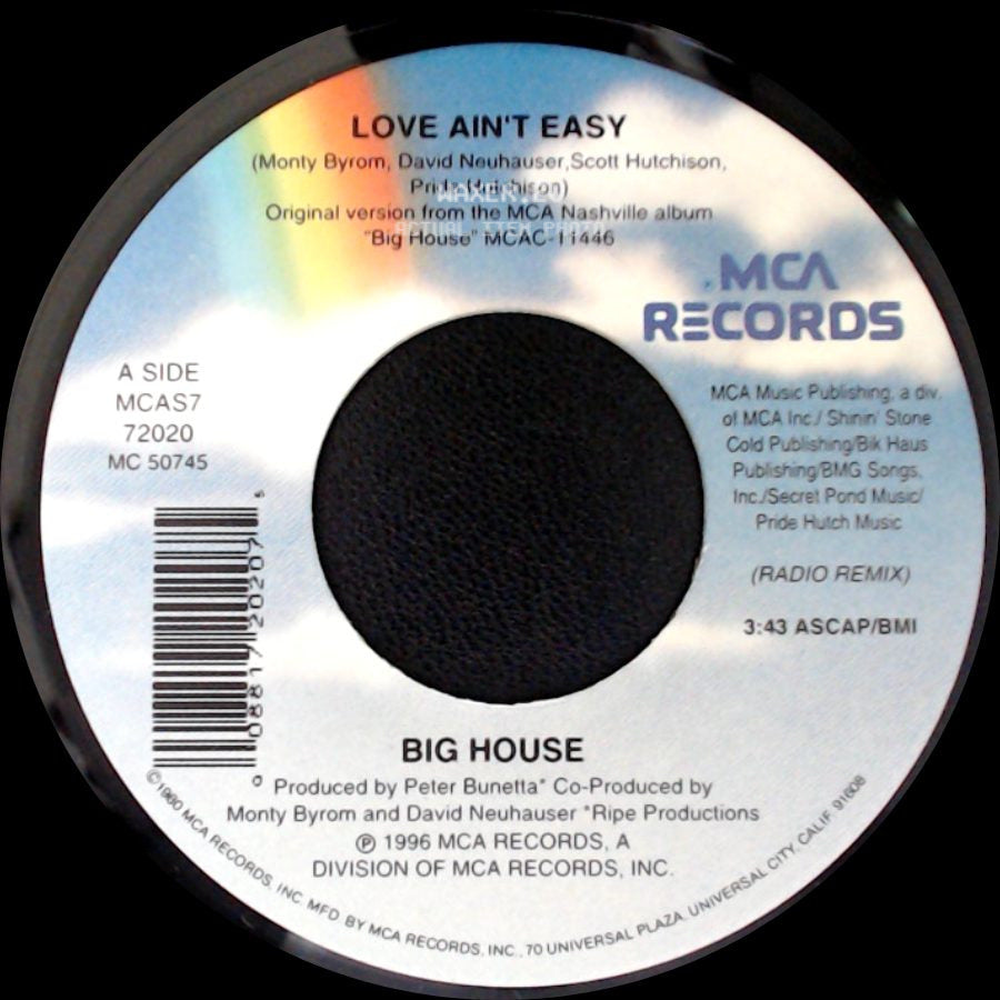 Big House - Love Ain't Easy / Blue Train side A