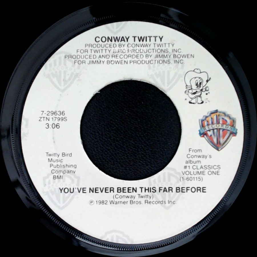 Conway Twitty - Lost In The Feeling / You've Never Been This Far Before side B