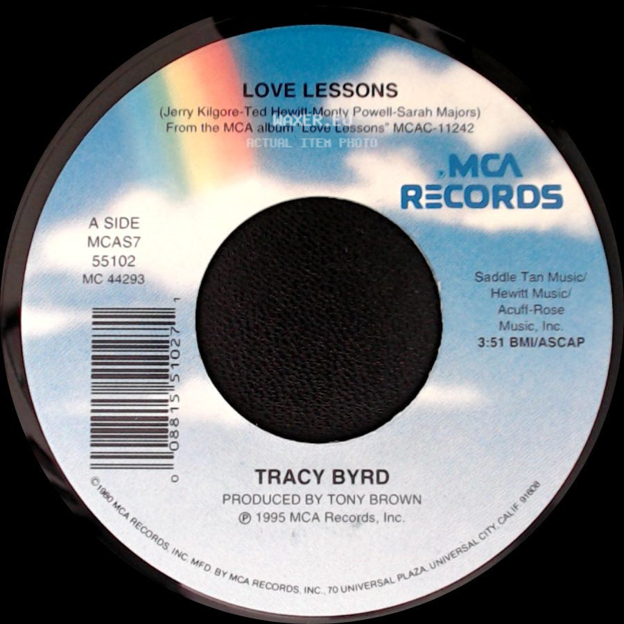 Tracy Byrd - Love Lessons / Don't Need That Heartache side A