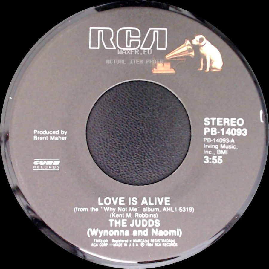 The Judds / The Judds (Wynonna And Naomi) - Mr. Pain / Love Is Alive side B