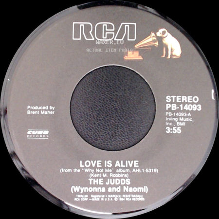 The Judds / The Judds (Wynonna And Naomi) - Mr. Pain / Love Is Alive side B