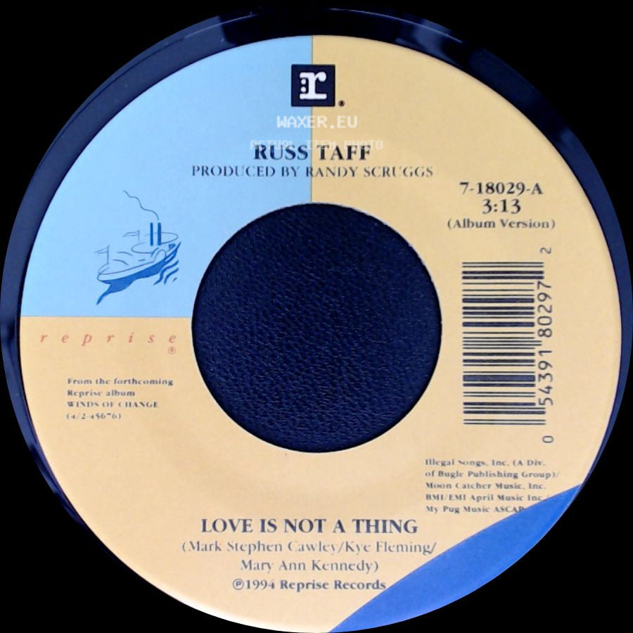 Russ Taff - Love Is Not A Thing / Once In A Lifetime side A